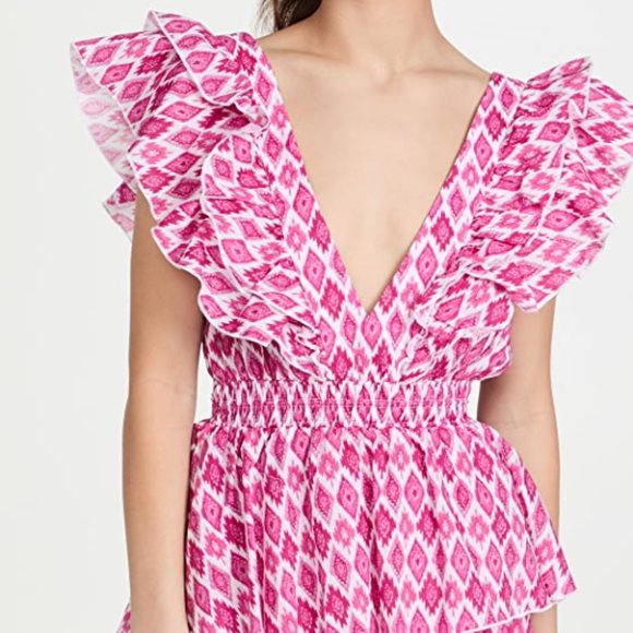 Playa Lucila Ruffle Mini Dress - Picture 2 of 5